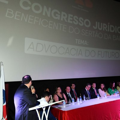 [2º Congresso Jurídico do Sertão da Bahia em Serrinha]