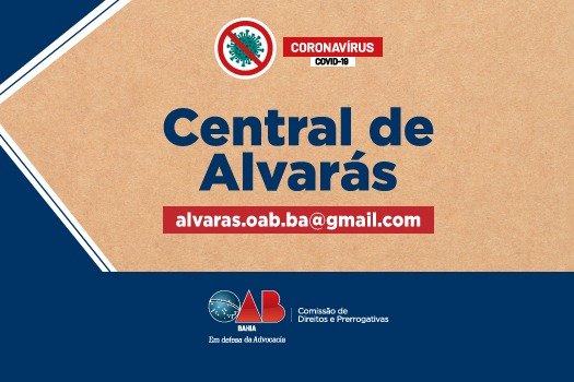 [Coronavírus: OAB-BA disponibiliza e-mail para agilizar expedição de alvarás]