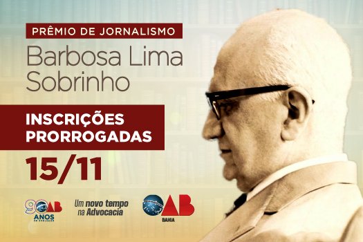 [OAB da Bahia prorroga inscrições para Prêmio de Jornalismo ]