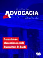 [Revista da Advocacia Baiana, 1ª Edição, Volume 1, Editora OAB Bahia]
